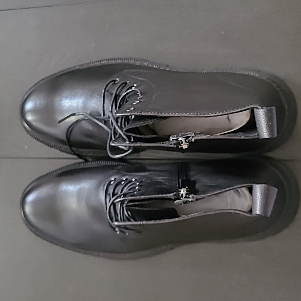 Zanzara Vikos Leather Lug Sole Boots